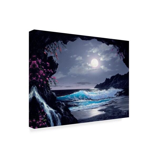 Anthony Casay 'Night Coast 1' Canvas Art,18x24